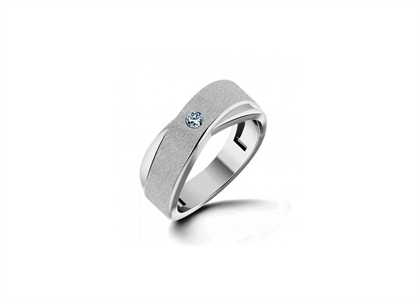 White Gold Plated | Anniversary Rings